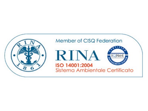 Certificato ISO 14001:2015
